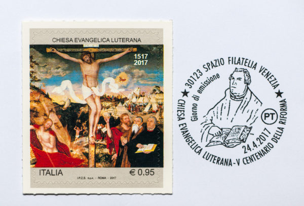 Presentato a Venezia un francobollo celebrativo della Chiesa luterana e della Riforma