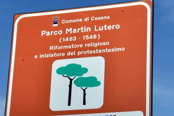Cesena. Un parco intitolato a Martin Lutero