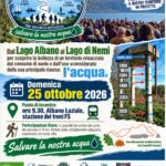 Castelli Romani, il 25 ottobre Carovana dei Laghi per difendere acqua e suolo